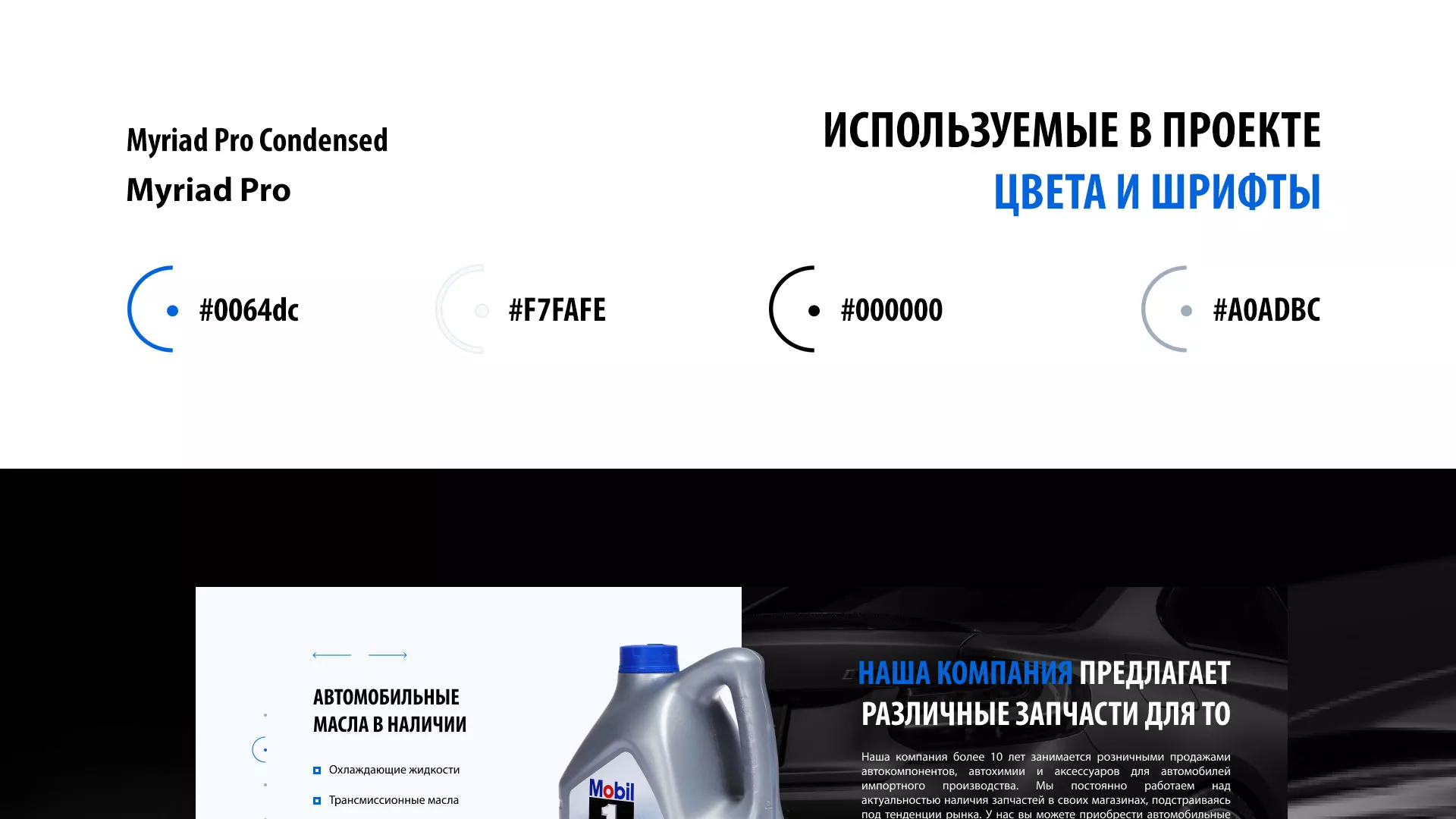 Разработка сайта магазина автозапчастей «М7» в Ступино