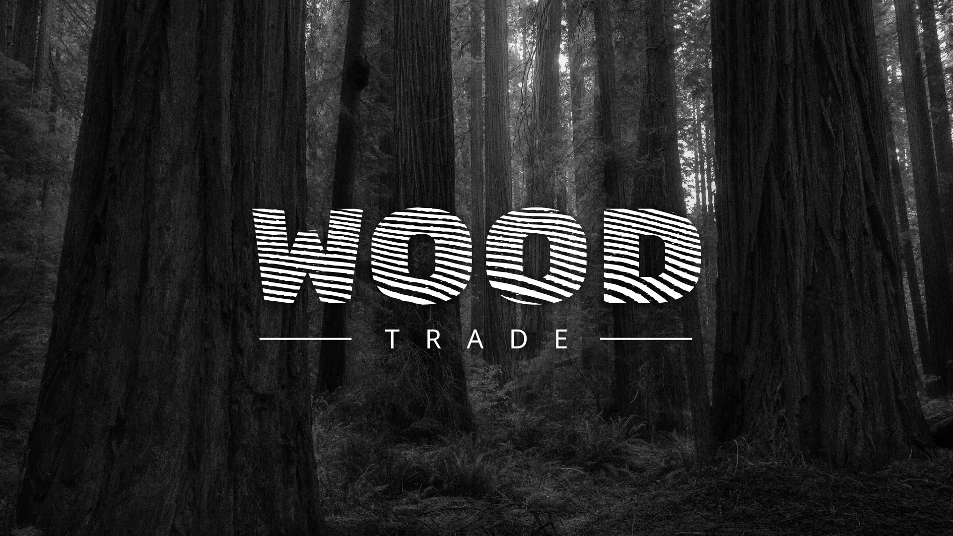 Разработка логотипа для компании «Wood Trade» в Ступино