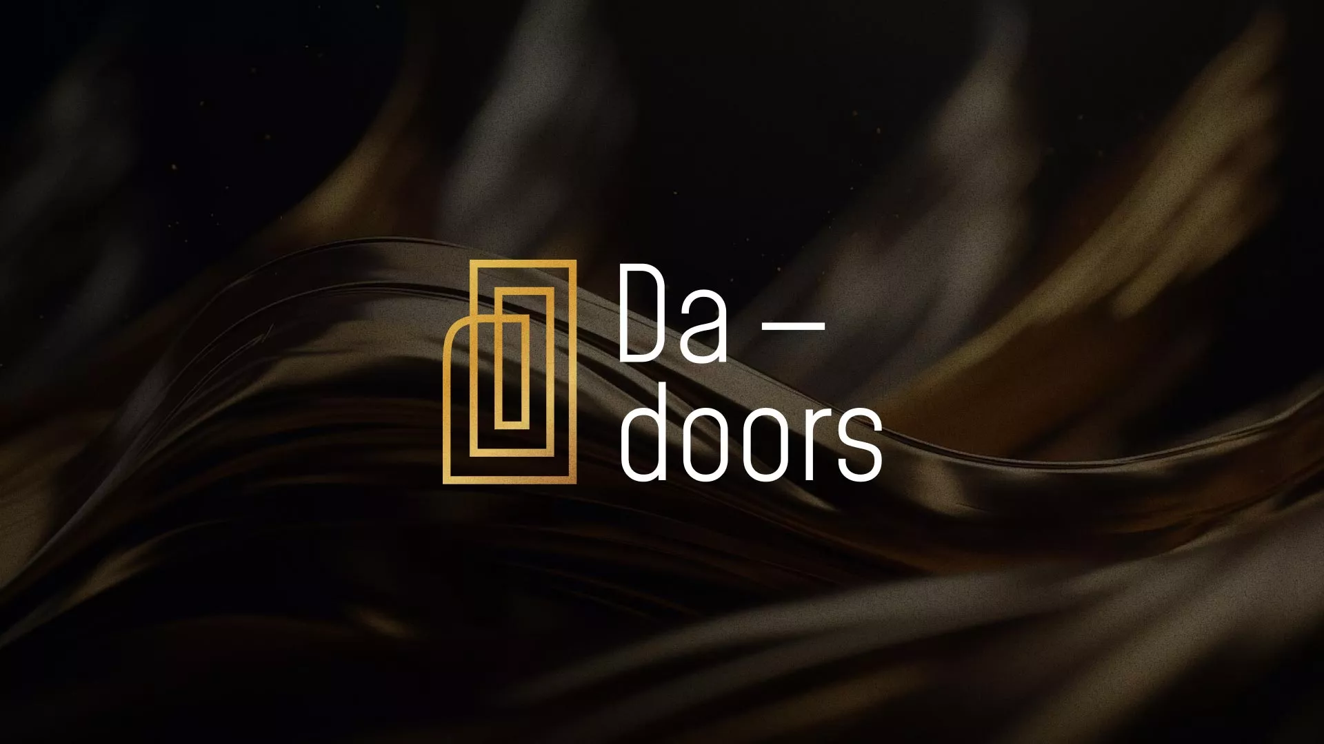 Разработка логотипа для компании «DA-DOORS» в Ступино