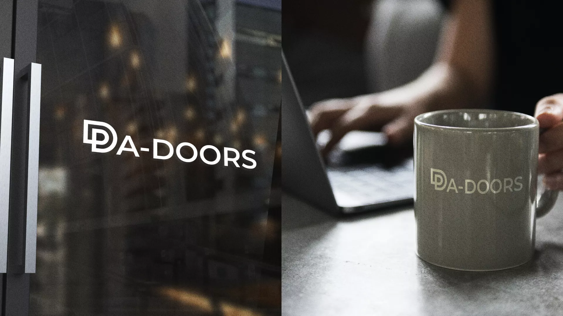 Создание логотипа компании «DA-DOORS» в Ступино
